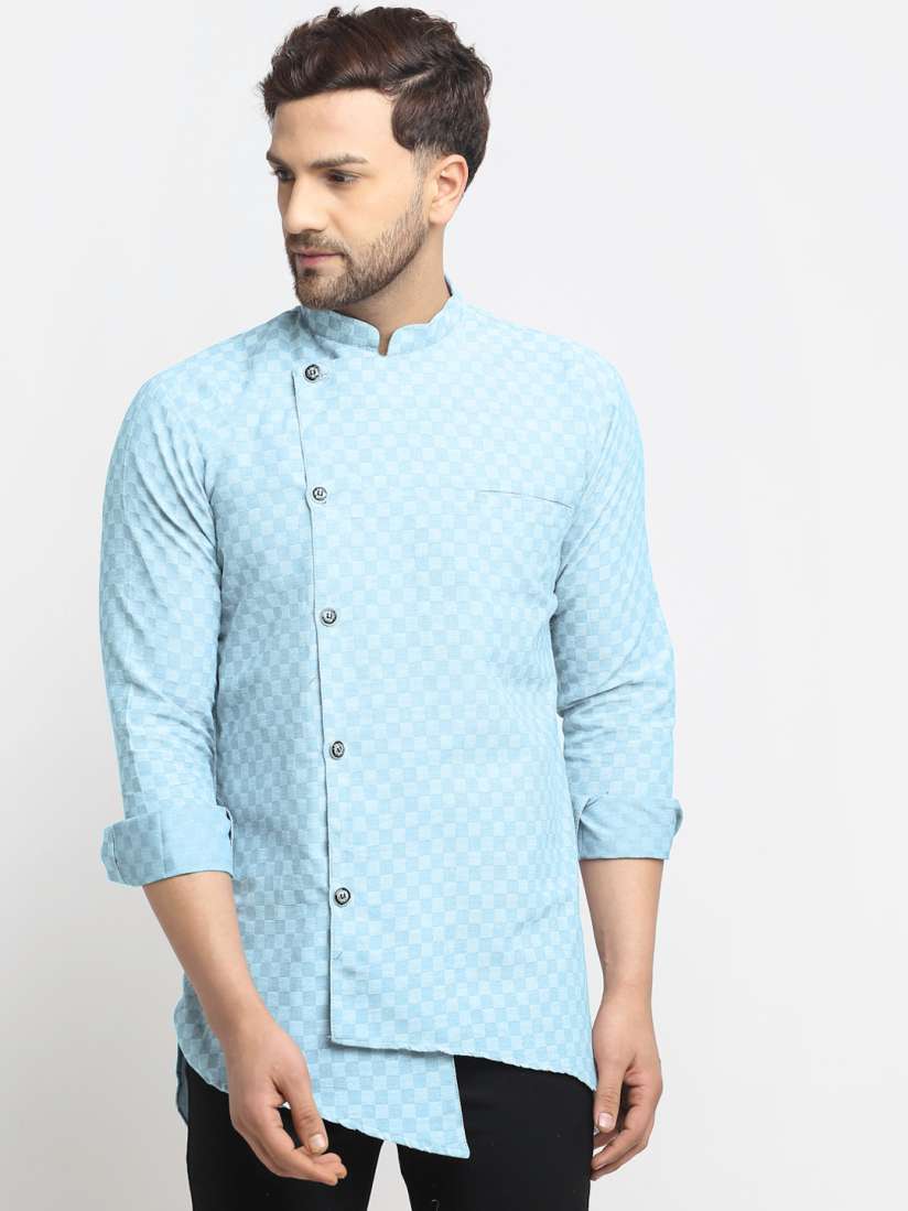 Asymmetric kurta design top