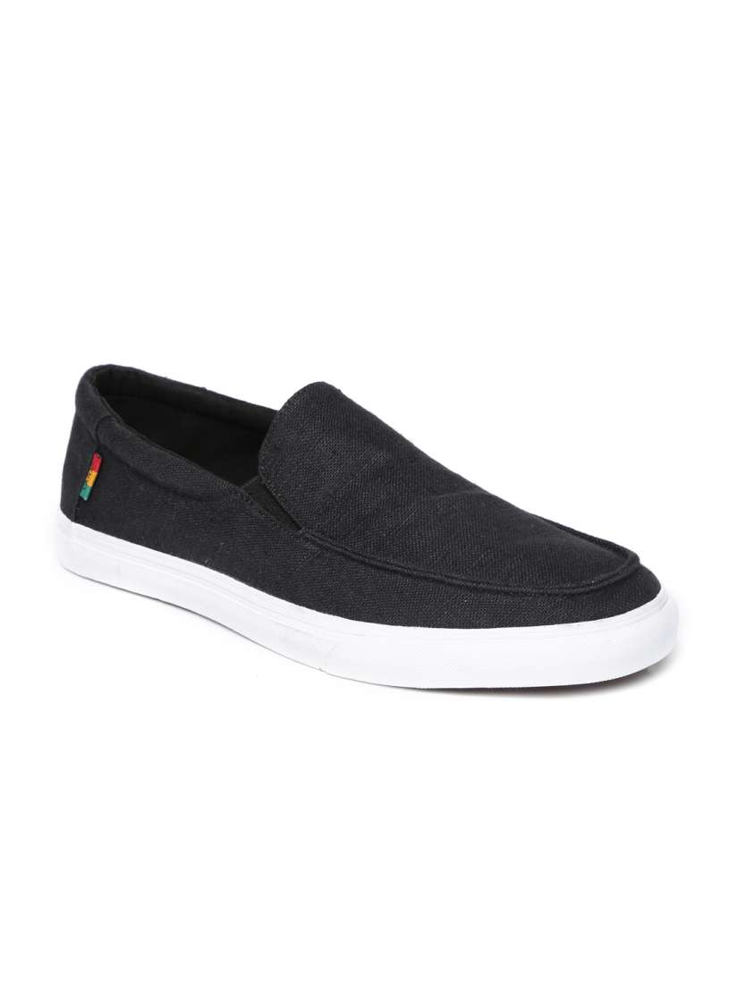 Buy Vans Men Black Solid Bali Slip On Sneakers Casual Shoes for Men 1739736 Myntra