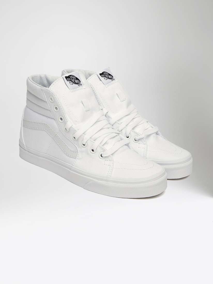 White high top vans shoes 2025