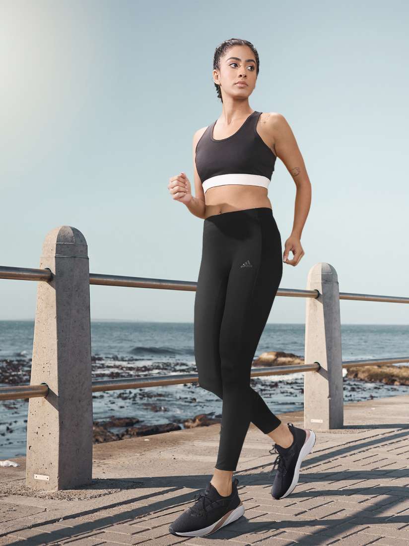 Buy ADIDAS Women Black Solid Running Sports Tights Tights for Women 17401962 Myntra