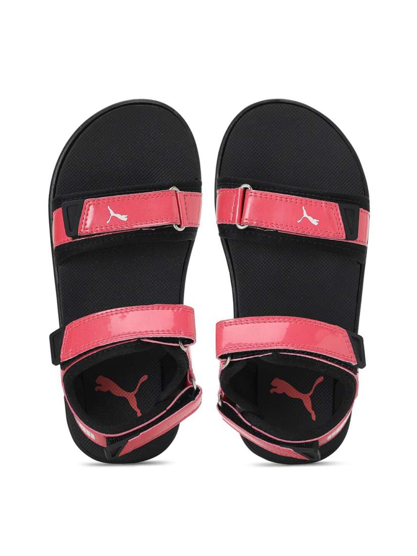 Buy Puma Women Pink and Black Sports Sandals Sandals for Women 17406034 Myntra