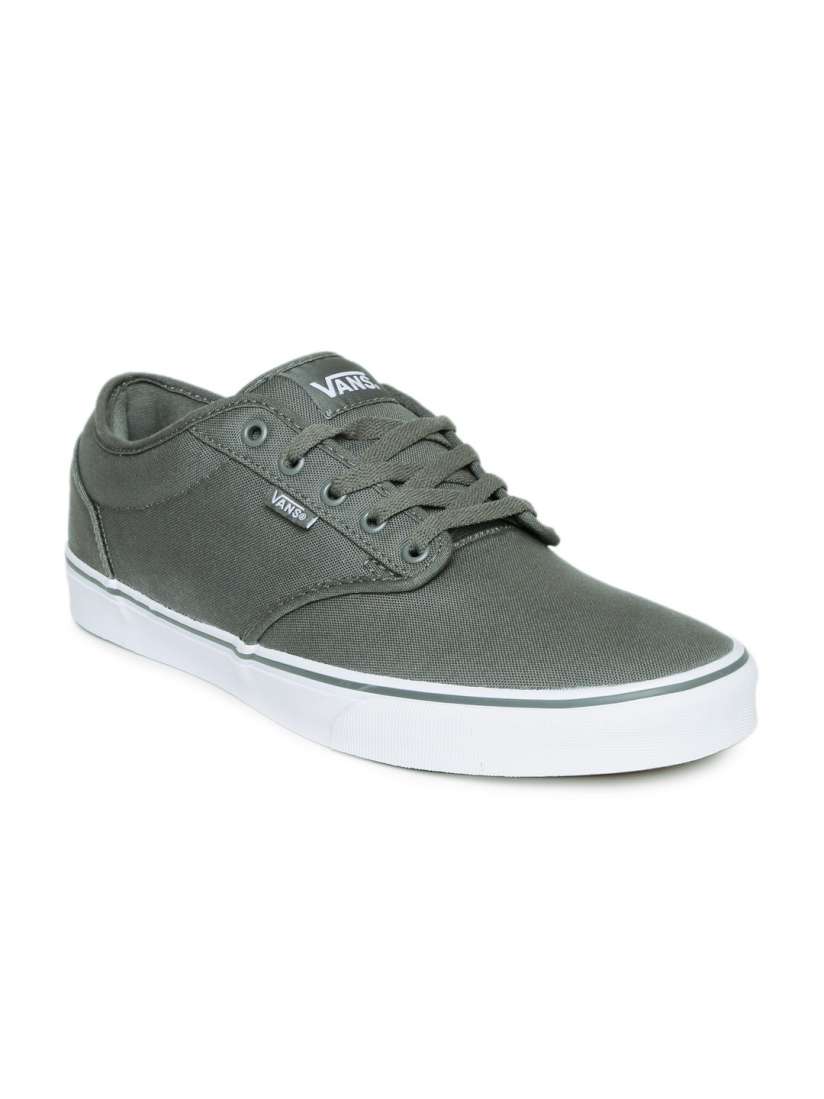 Buy Vans Men Grey Solid Atwood Regular Sneakers Casual Shoes for Men 1741070 Myntra