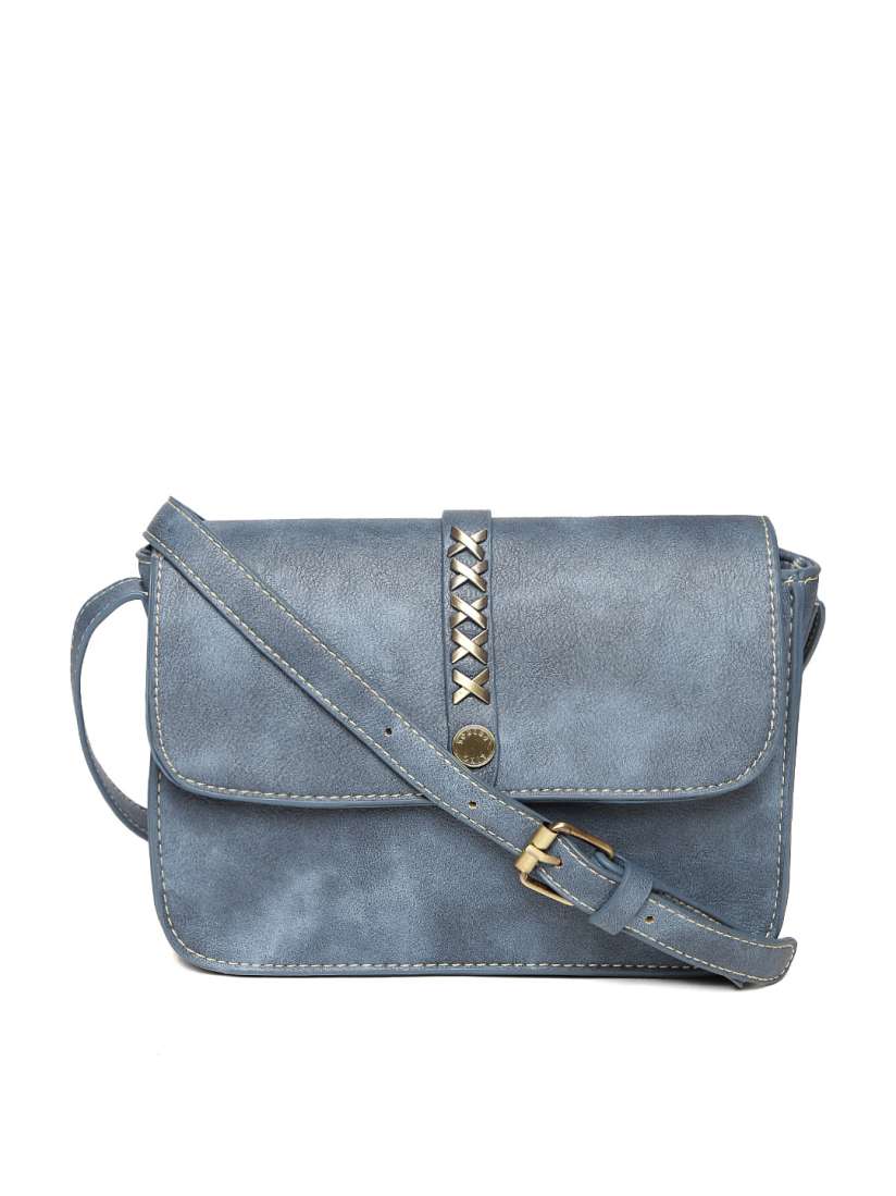 Buy Lino Perros Blue Sling Bag Handbags for Women 1741785 Myntra