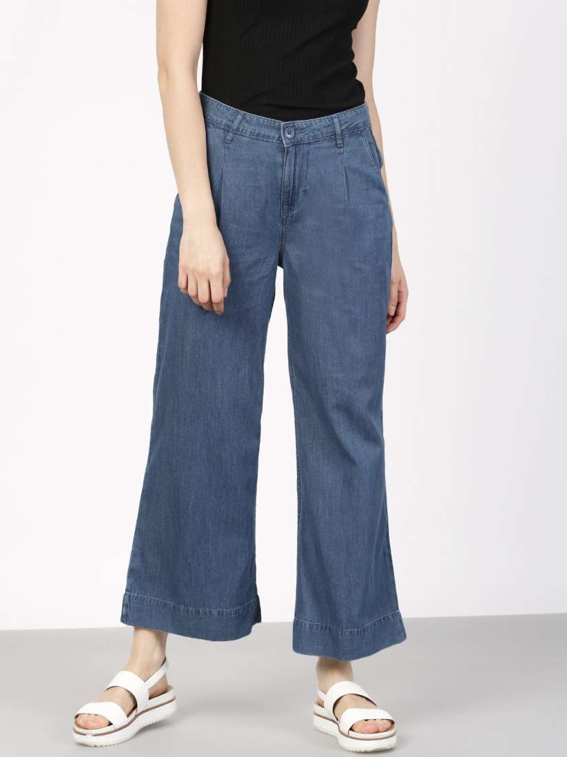 Myntra flared jeans discount