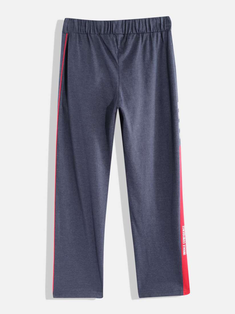 Buy Monte Carlo Boys Navy Blue White Solid Track Pants with Side Taping Track Pants for Boys 17418996 Myntra