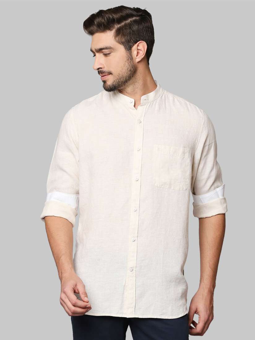 Linen shirts raymonds store