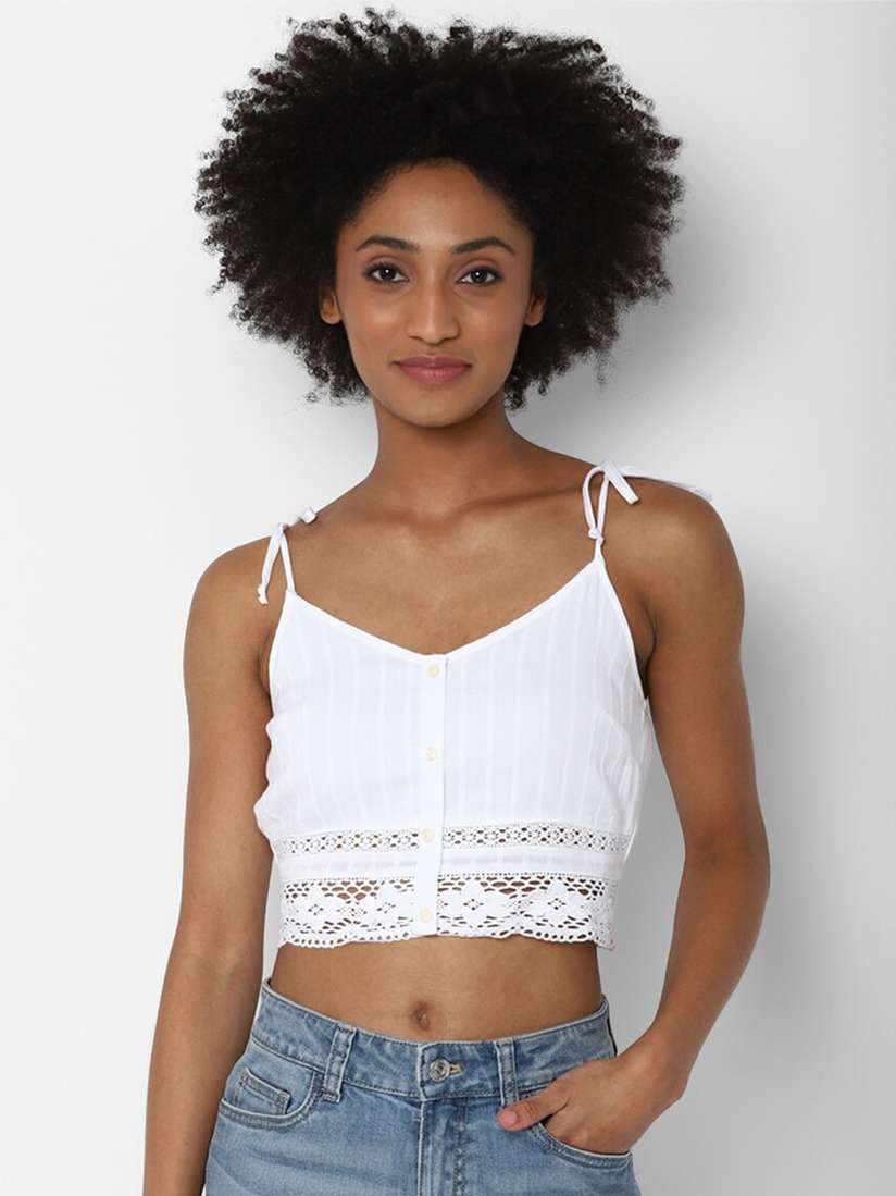 american eagle smocked tube top