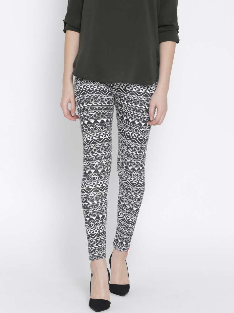 Myntra printed leggings new arrivals