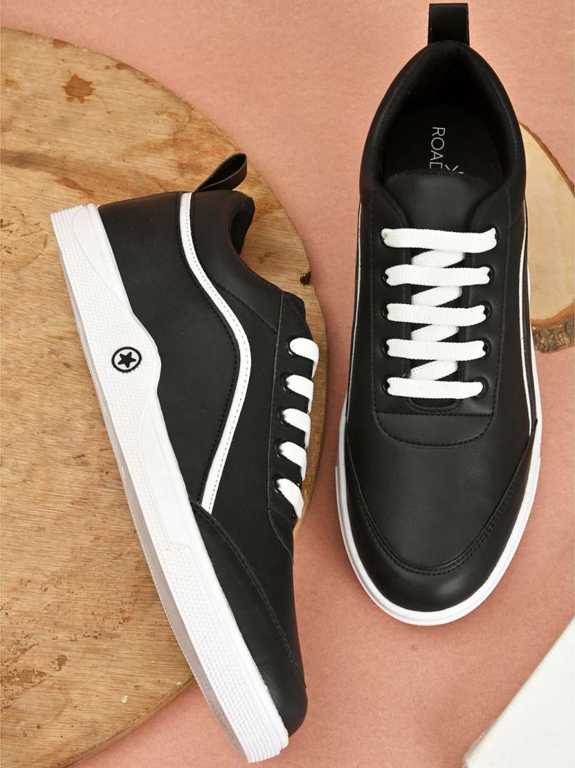 Buy Roadster Men Black Sneakers Casual Shoes for Men 17425548 Myntra