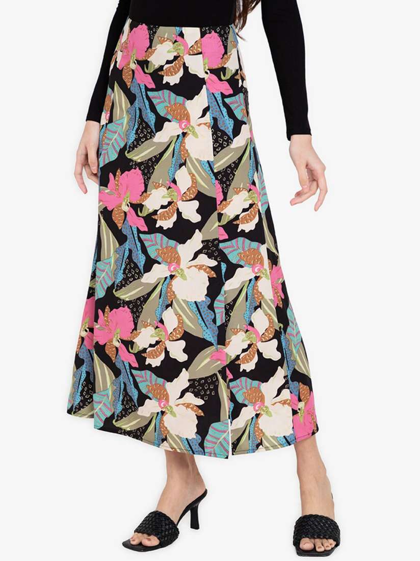 Floral skirt zalora hot sale