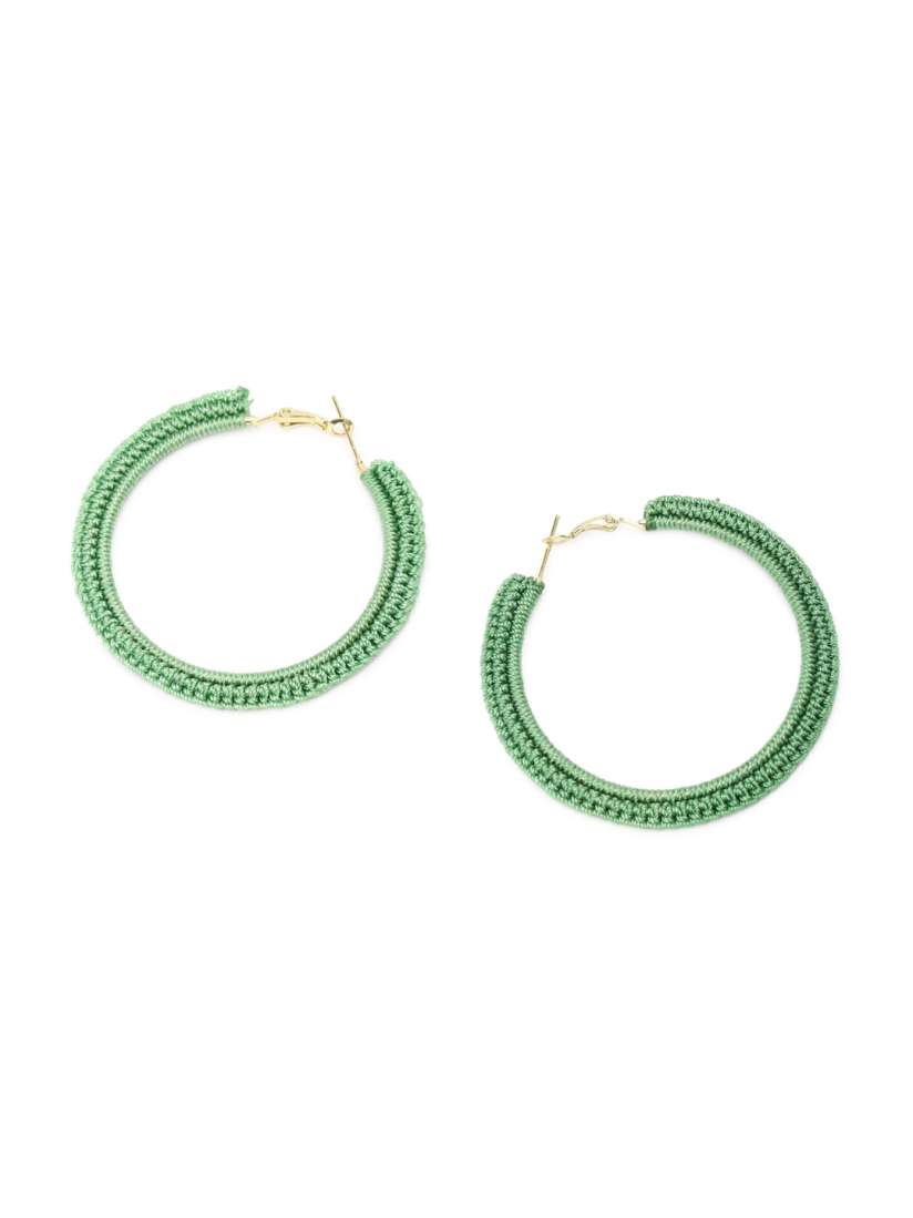 Emerald green earrings forever 21 clearance