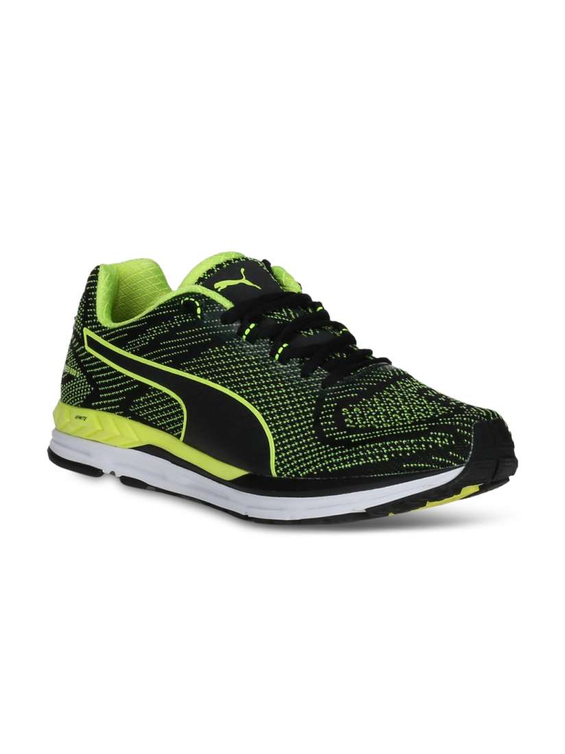 Buy PUMA Men Black Yellow Speed 600 IGNITE Running Shoes Sports Shoes for Men 1743478 Myntra
