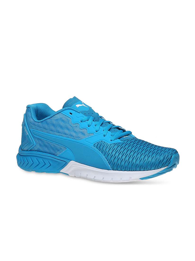 Buy Puma Men Blue White Ignite Dual Running Shoes Sports Shoes for Men 1743480 Myntra