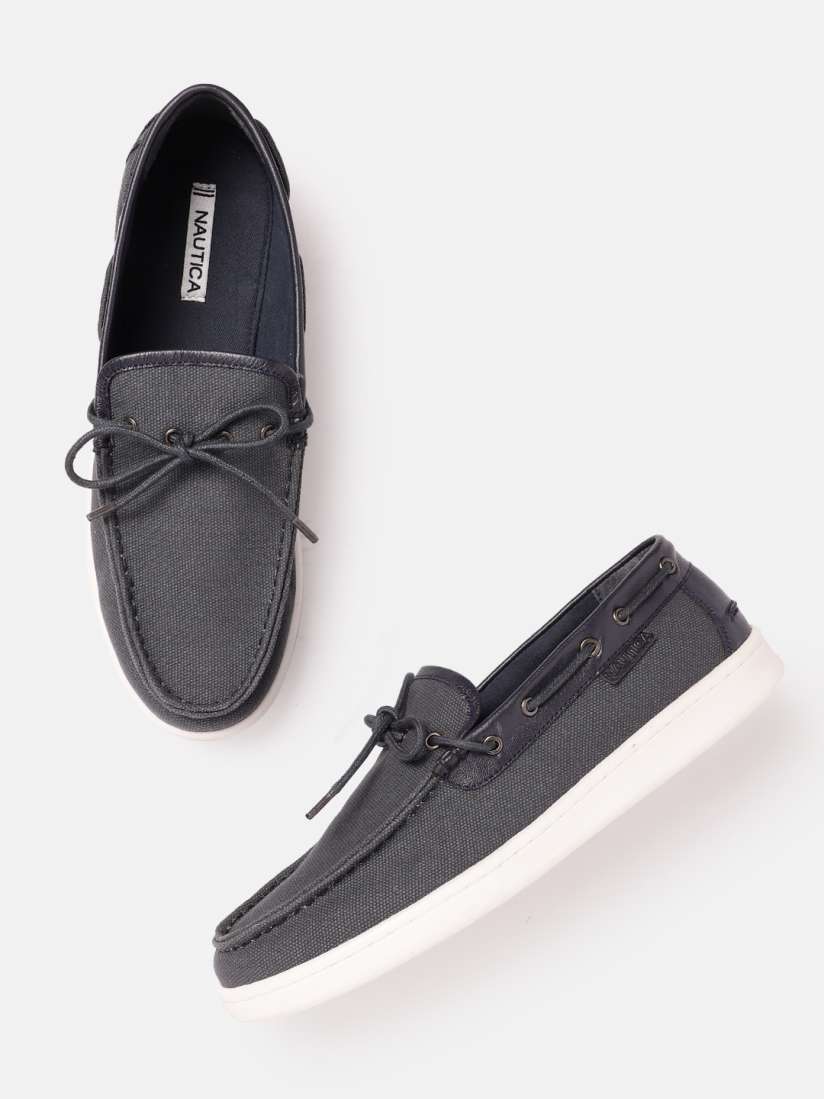 Buy Nautica Men Navy Blue Solid Slip On Sneakers Casual Shoes for Men 17437232 Myntra