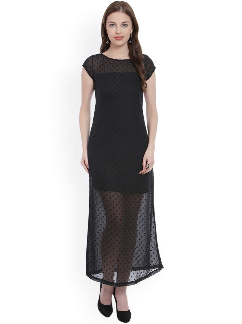 Zink london black maxi dress on sale