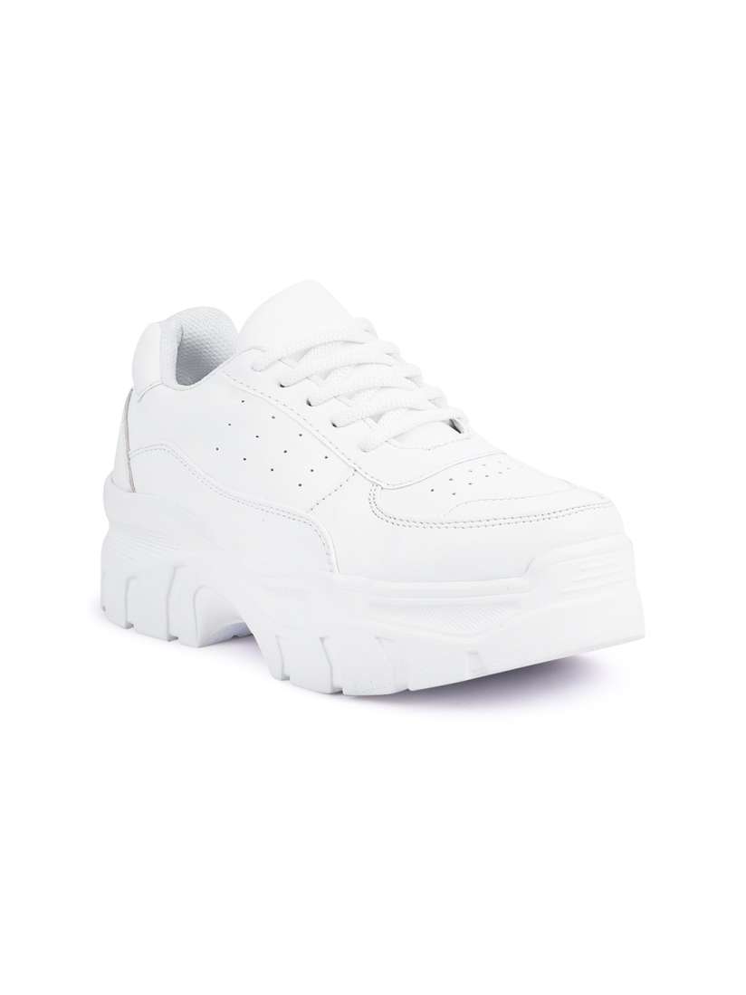 Inexpensive white sneakers best sale