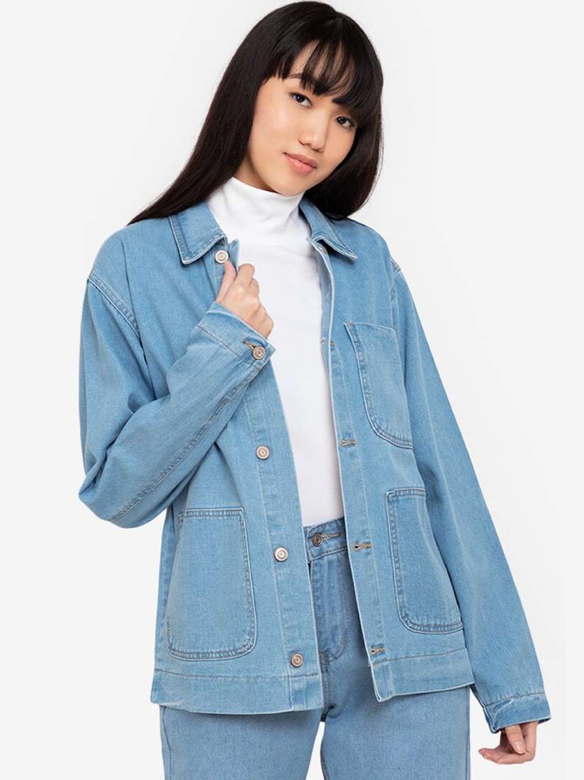 Denim jacket zalora store