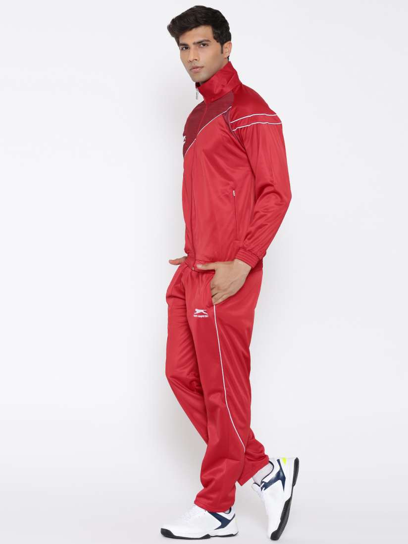 Buy Shiv Naresh Red Checked Tracksuit Tracksuits for Men 1744248 Myntra