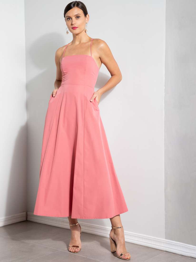 Zalora pink dress top