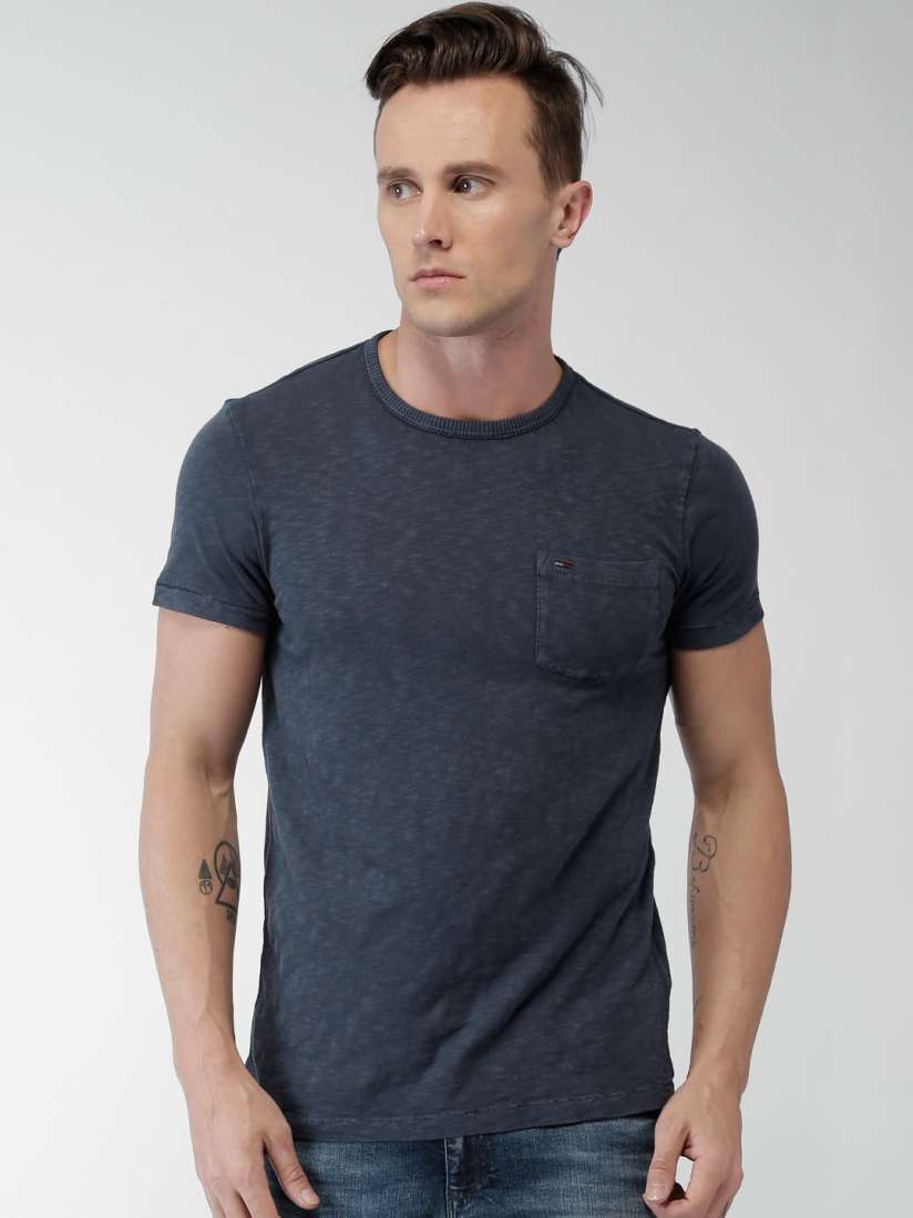 Myntra tommy hilfiger t shirts discount