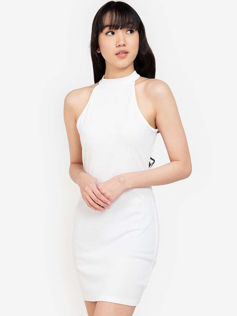 Zalora white dress cheap