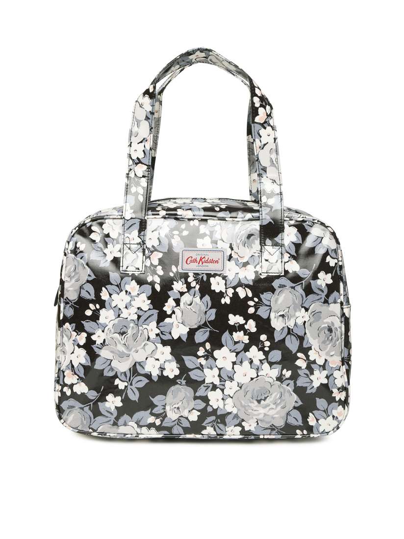 Buy Cath Kidston Black Grey Floral Print Handbag Handbags for Women 1748176 Myntra