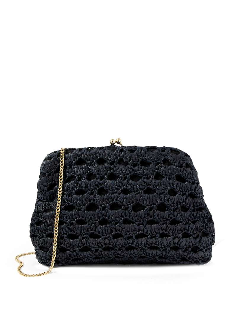 Buy Accessorize Black Swagger Handheld Bag Handbags for Women 17482038 Myntra