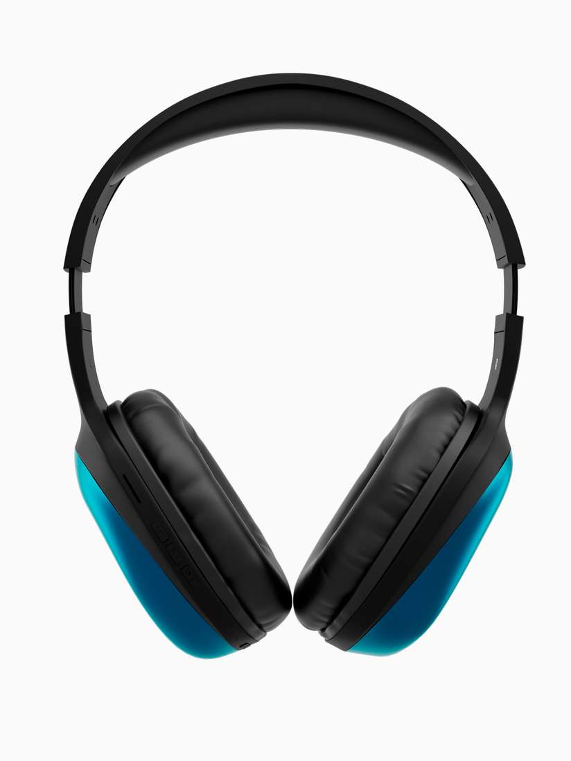 Zebronics Wireless Headphones Blue Color Zebronics Zeb Thunder
