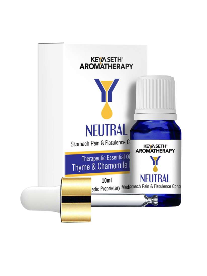 Buy KEYA SETH Neutral Stomach Pain Flatulence Control Therapeutic Essential Oil 10ml Massage Oils for Unisex 17492270 Myntra