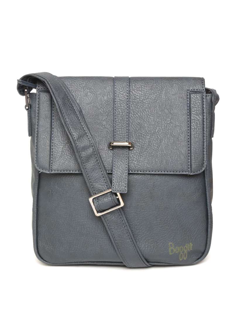 Buy Baggit Men Grey Messenger Bag Messenger Bag for Men 1750473 Myntra