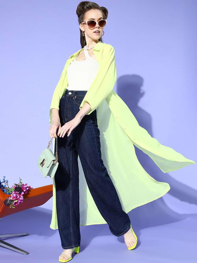 Lime green shrug discount