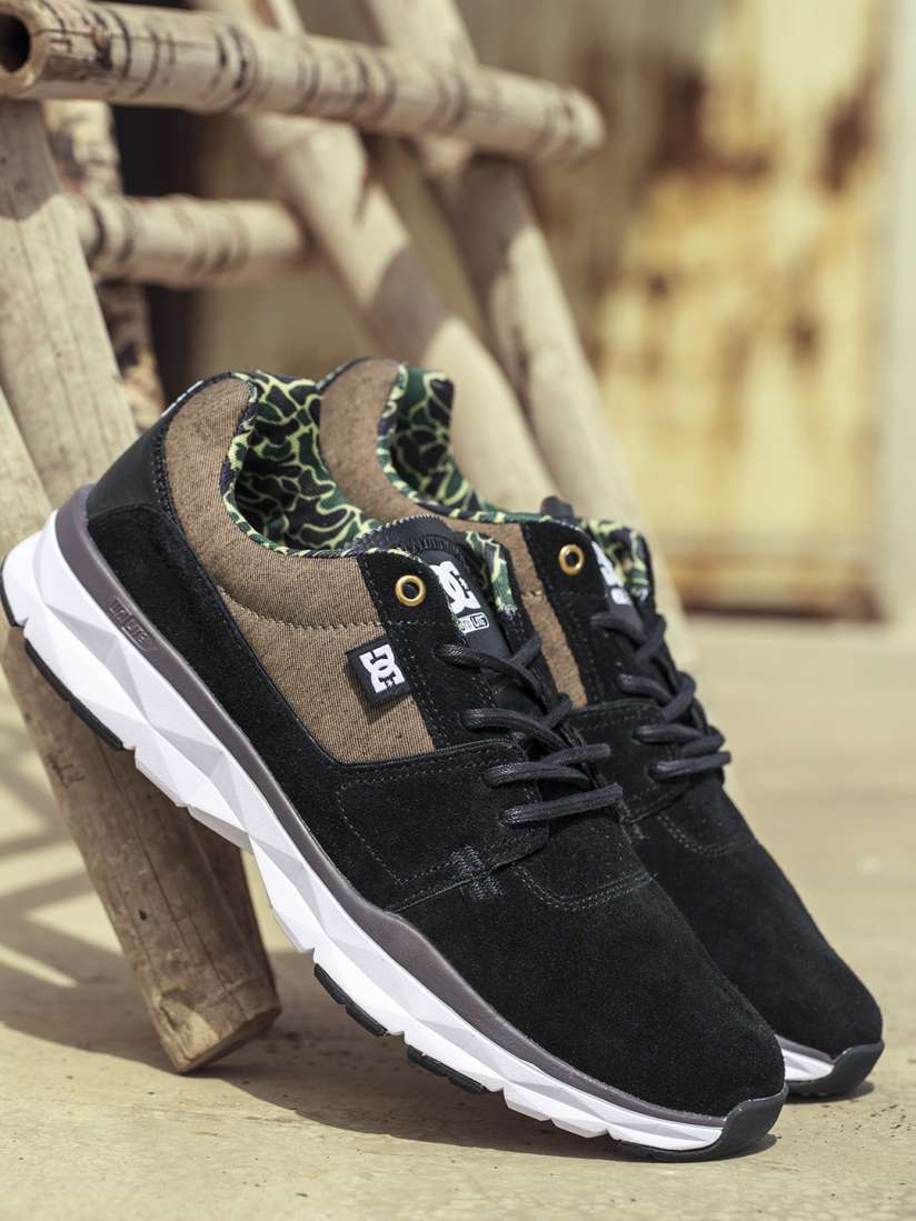 Buy DC Men Black Colourblocked PLAYER Sneakers Casual Shoes for Men 1751386 Myntra