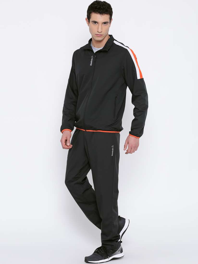 Buy Reebok Black COL Training Tracksuit Tracksuits for Men 1751467 Myntra