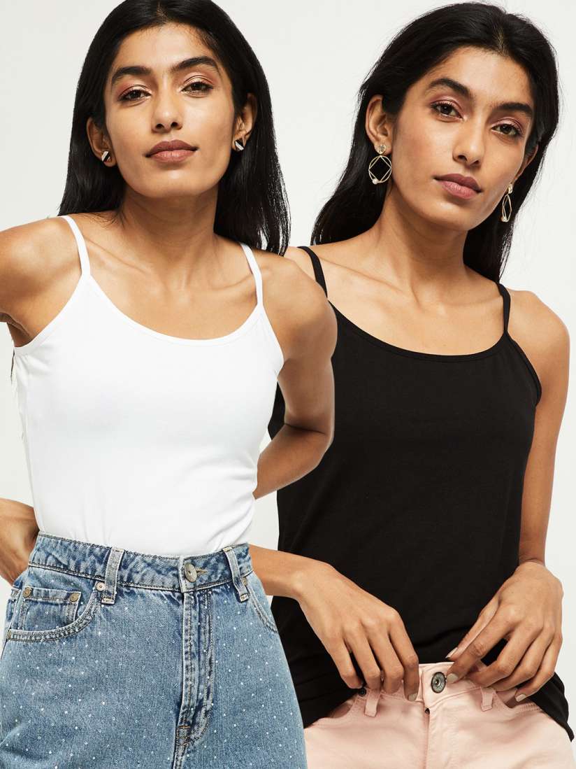 Strap tops myntra 2025