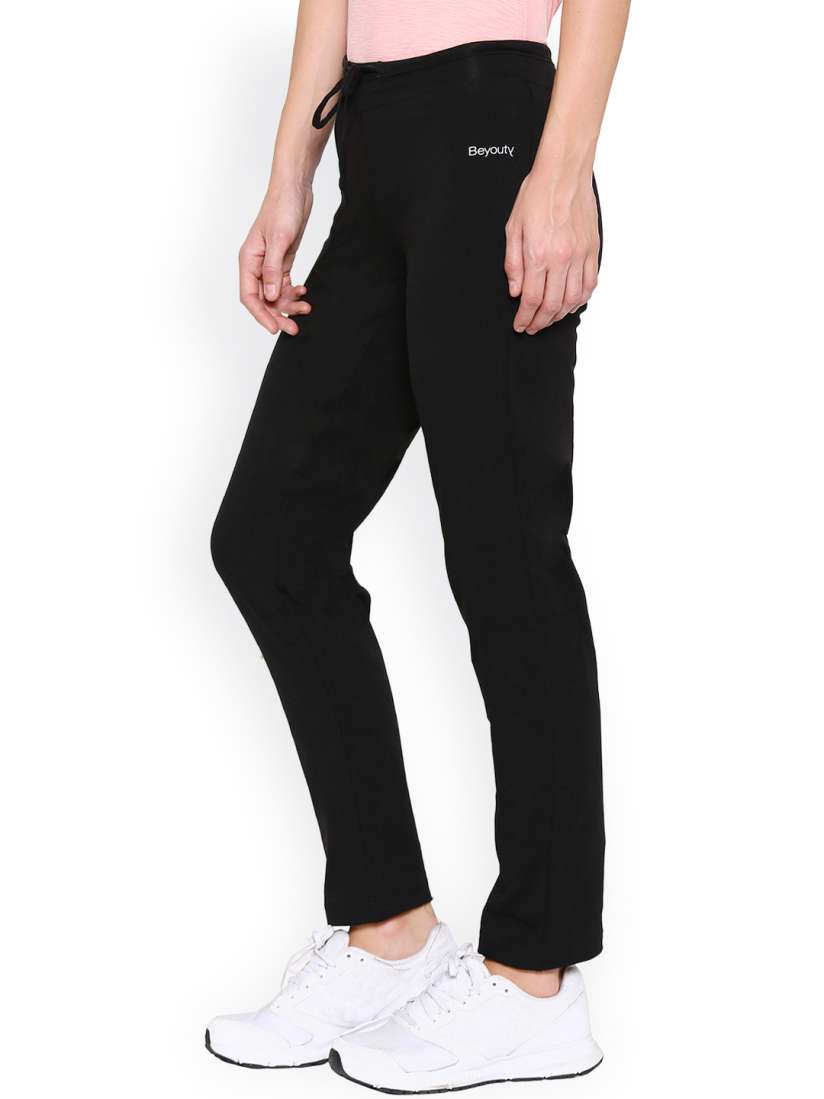 Buy Beyouty Black Track Pants Track Pants for Women 1752111 Myntra