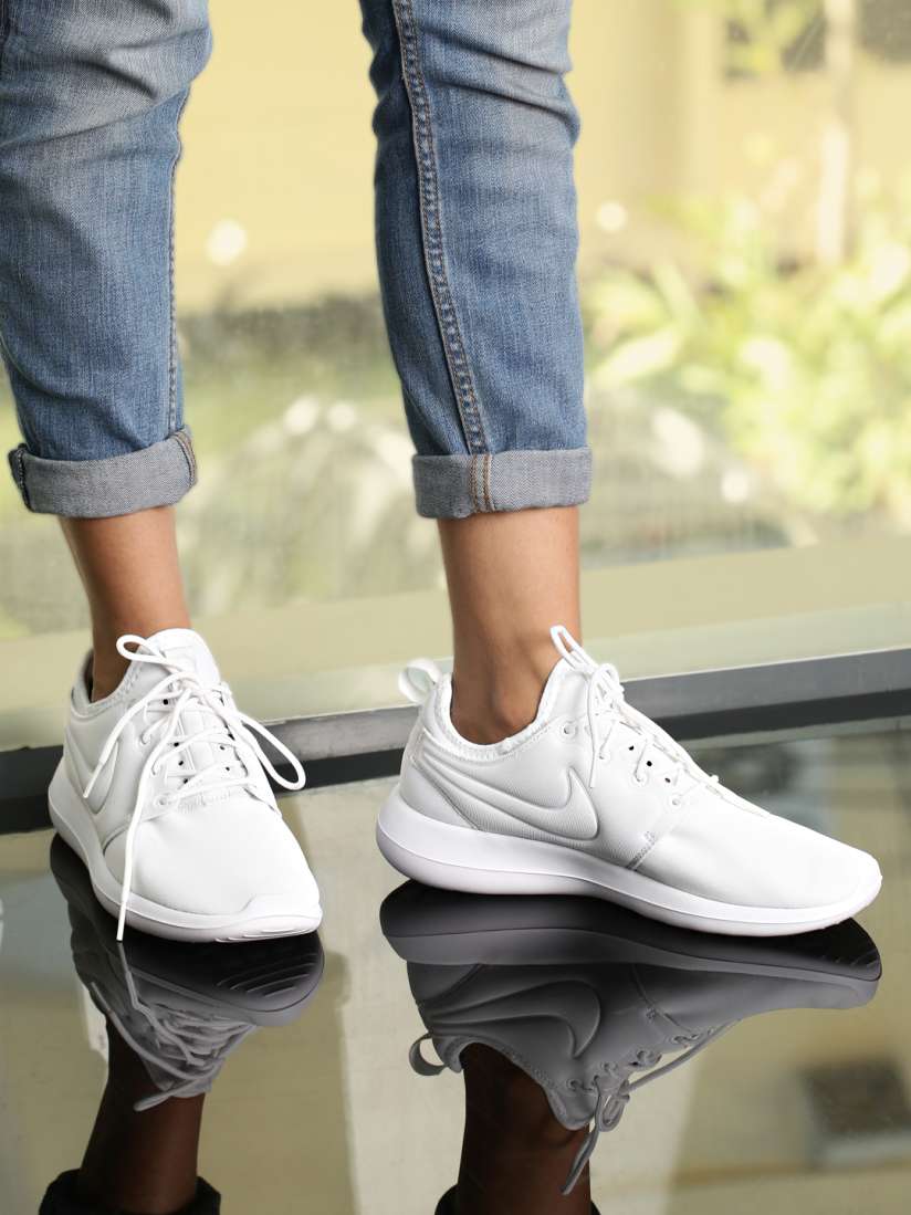 Buy Nike Women White Roshe Two Sneakers Casual Shoes for Women 1752697 Myntra