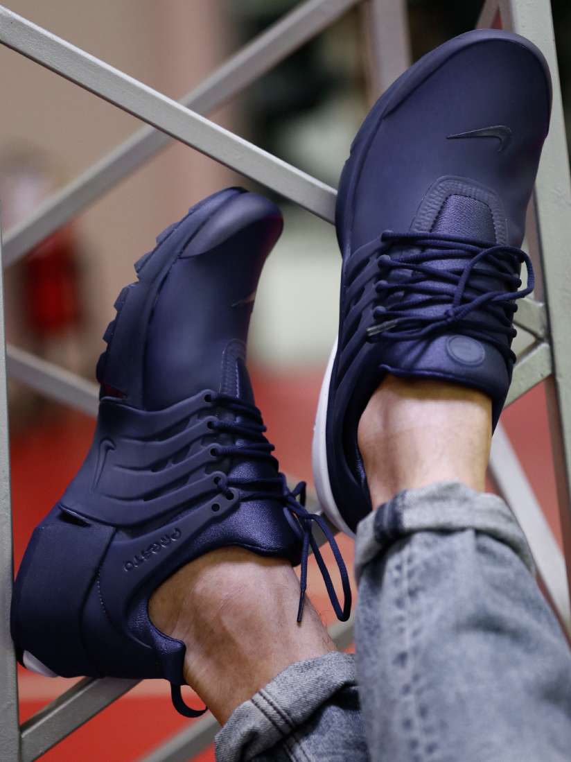 Buy Nike Men Navy Solid Air Presto Low Utility Sneakers Casual Shoes for Men 1752706 Myntra