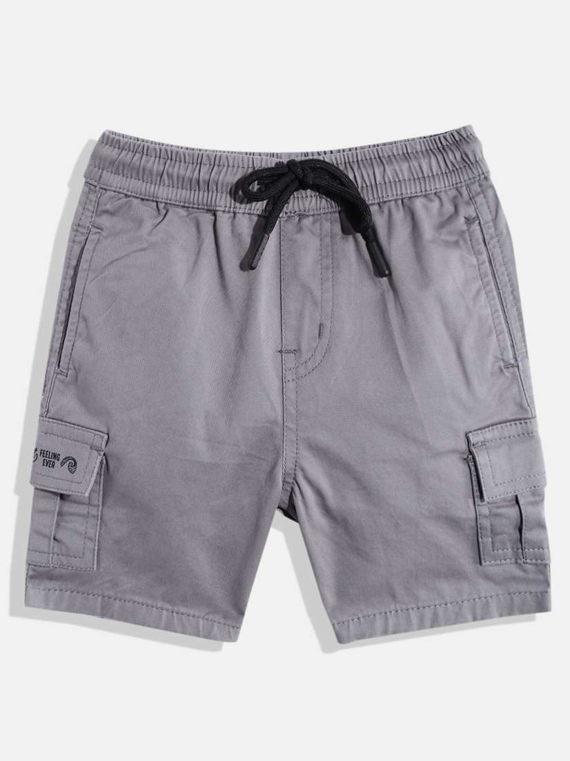 Boys grey cargo shorts store
