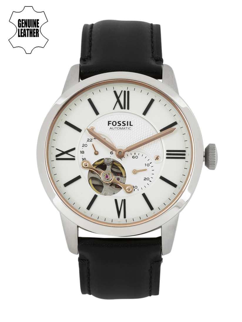 Buy Fossil Men White Textured Automatic Watch ME3104I Watches for Men 1752945 Myntra