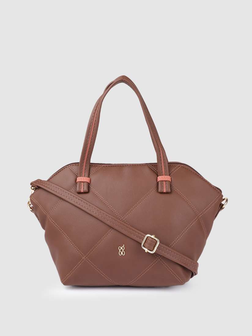 Buy Baggit Women Brown Quilted Handheld Bag Handbags for Women 17542674 Myntra