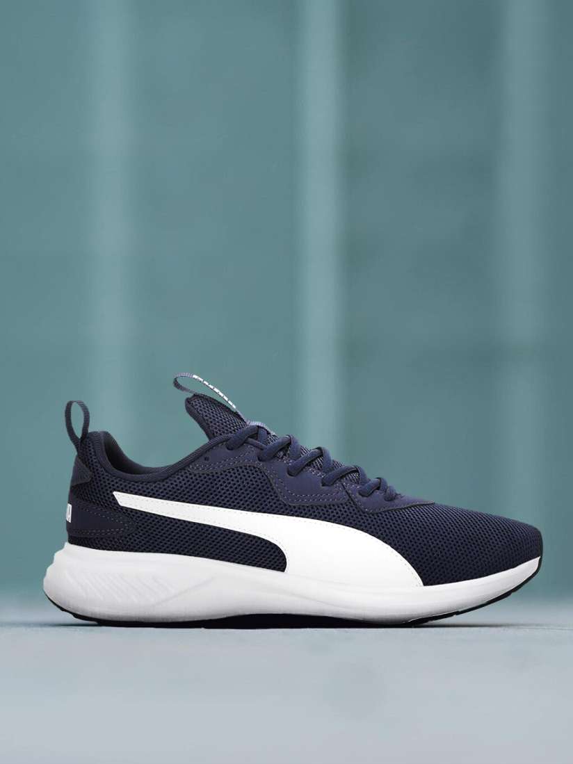 Buy Puma Unisex Navy Blue Textile Running Shoes Sports Shoes for Unisex 17543102 Myntra