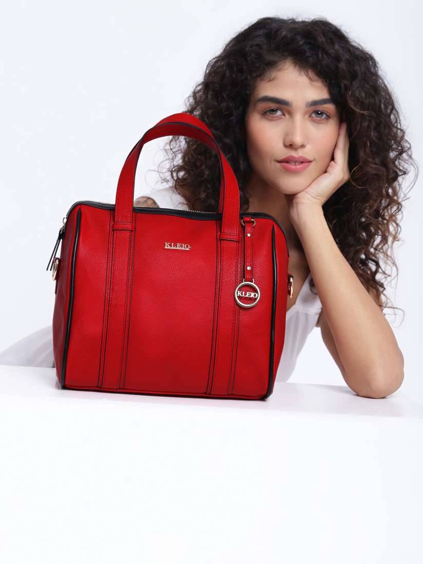 Buy KLEIO Textured Twin Color Handbag Handbags for Women 17549126 Myntra