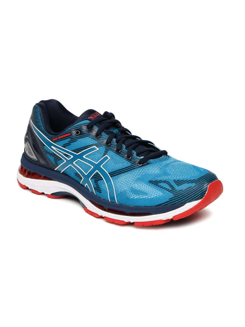 Buy ASICS Men Blue GEL NIMBUS 19 Running Shoes Sports Shoes for Men 1755764 Myntra