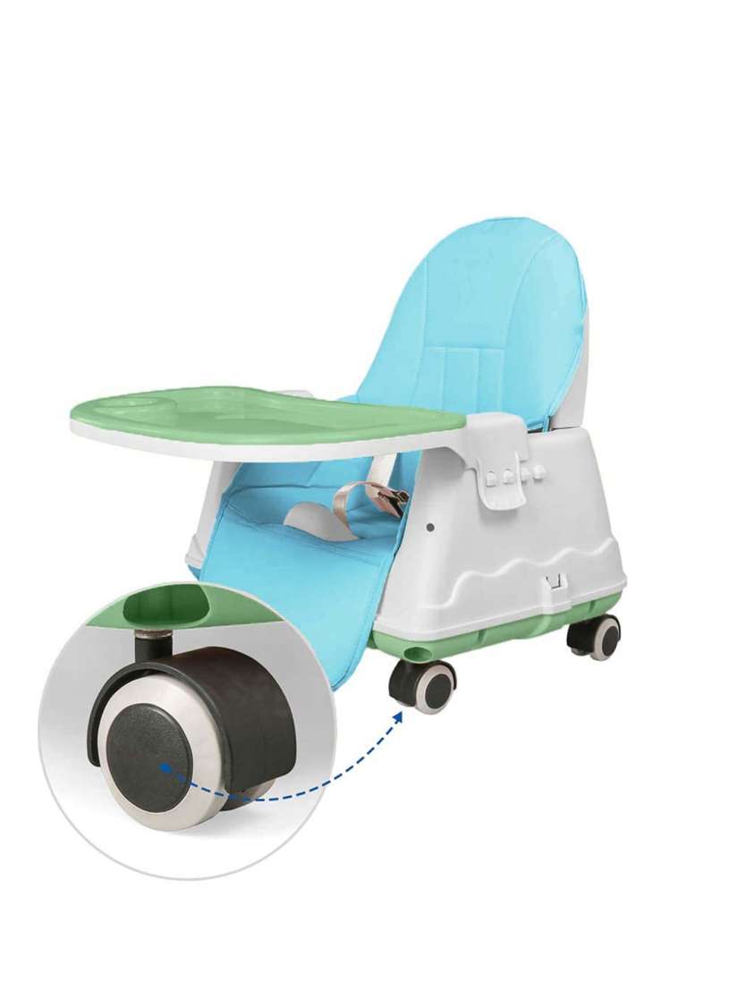 Buy SYGA Kids Green Wheel Cushion High Chair High Chairs for Unisex Kids 17558500 Myntra