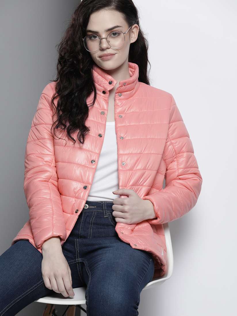 Nautica pink jacket deals