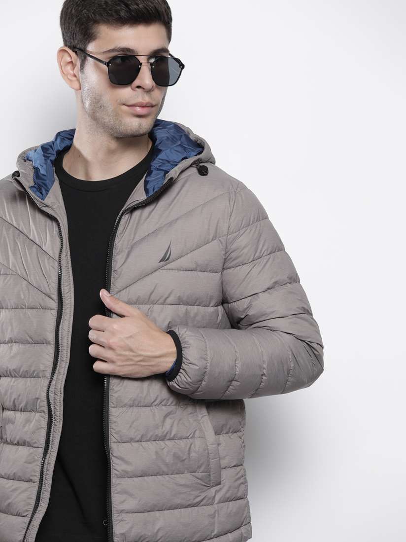 Nautica grey jacket store