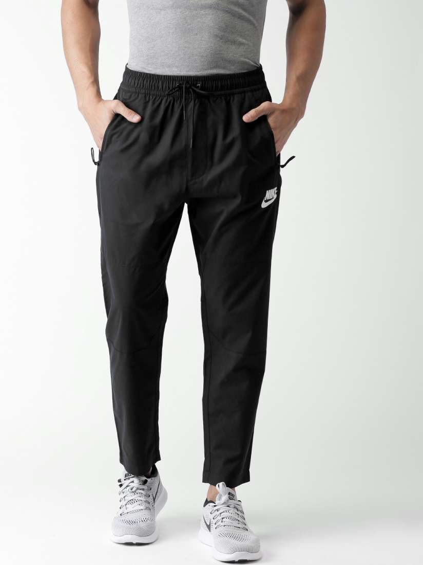 Buy Nike Men Black Slim Fit AS M NSW AV15 PANT WVN Track Pants Track Pants for Men 1756228 Myntra