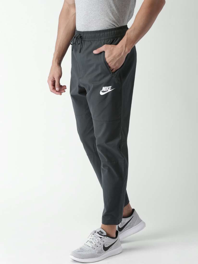 Buy Nike Men Charcoal Grey AS M NSW AV15 Slim Fit Track Pants Track Pants for Men 1756229 Myntra
