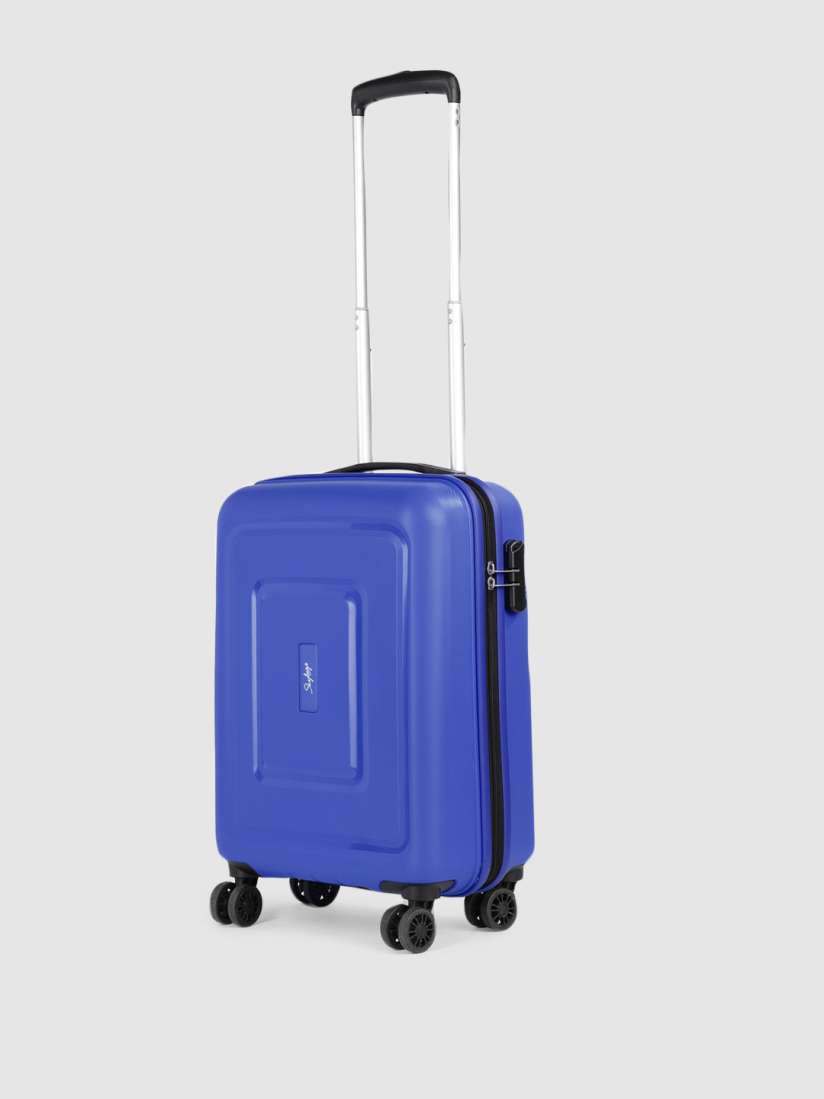 Buy Skybags Blue Blitz 55 360 Cabin Trolley Suitcase Trolley Bag for Unisex 17566444 Myntra