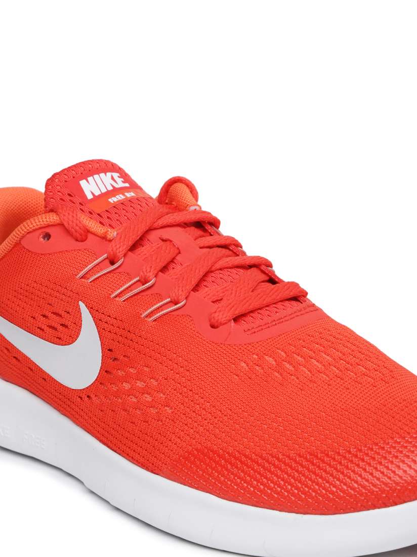 Buy Nike Boys Orange Free RN GS Running Shoes Sports Shoes for Boys 1756829 Myntra